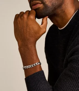 Heritage D-Link Stainless Steel Chain Bracelet
