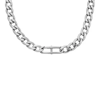 Heritage D-Link Stainless Steel Chain Necklace Heritage D-Link Stainless Steel Chain Necklace