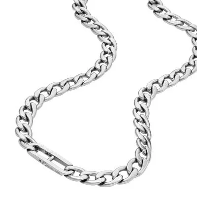 Heritage D-Link Stainless Steel Chain Necklace Heritage D-Link Stainless Steel Chain Necklace