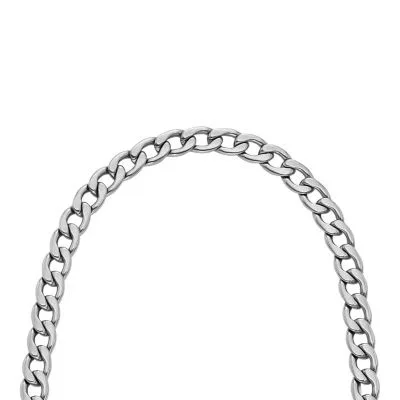 Heritage D-Link Stainless Steel Chain Necklace Heritage D-Link Stainless Steel Chain Necklace