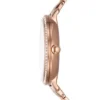 Jacqueline Sun Moon Multifunction Rose Gold-Tone Stainless Steel Watch Jacqueline Sun Moon Multifunction Rose Gold-Tone Stainless Steel Watch