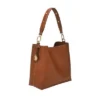 Jessie Leather Bucket Shoulder Bag