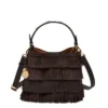 Jessie Leather Small Bucket Crossbody Bag