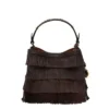 Jessie Leather Small Bucket Crossbody Bag