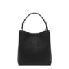 Jessie Leather Small Bucket Crossbody Bag