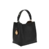 Jessie Leather Small Bucket Crossbody Bag