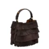Jessie Leather Small Bucket Crossbody Bag