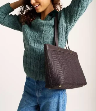 jessie woven tote 2 330x383 - Jessie Woven Tote