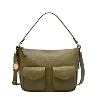 Jolie Leather Cargo Crossbody Bag