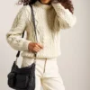 Jolie Leather Cargo Crossbody Bag