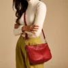 Jolie Leather Crossbody Bag