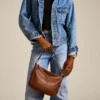 Jolie Leather Crossbody Bag