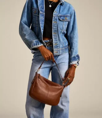 Jolie Leather Crossbody Bag