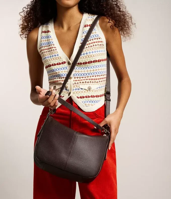 Jolie Leather Crossbody Bag