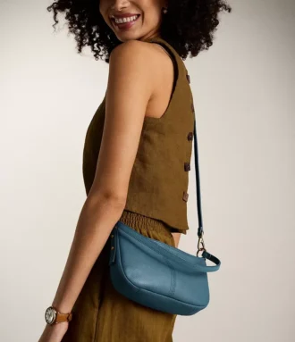 Jolie Leather Small Crossbody Bag
