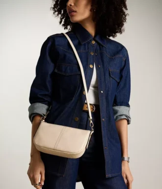 Jolie Leather Small Crossbody Bag