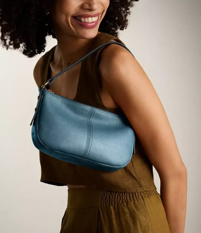 Jolie Leather Small Crossbody Bag