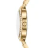 Karli Three-Hand Gold-Tone Watch and Bracelet Set