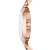 Kerrigan Three-Hand Rose Gold-Tone Stainless Steel Watch