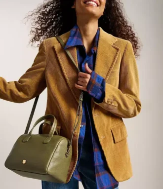 Lainey Leather Satchel