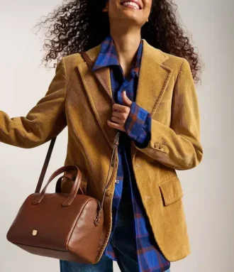 Lainey Leather Satchel