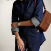 Lennox Leather Convertible Shoulder Bag Lennox Leather Convertible Shoulder Bag