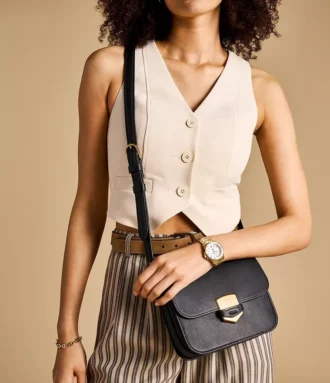 Lennox Leather Crossbody Bag