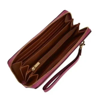 Logan RFID Zip Around Clutch
