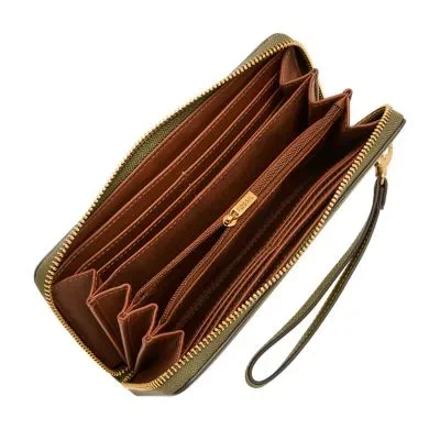 Logan RFID Zip Around Clutch Logan RFID Zip Around Clutch