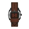 Machine Chronograph Brown Leather Watch