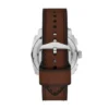 Machine Chronograph Brown Leather Watch