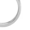 Machine Knurled Texture Stainless Steel Band Ring