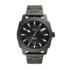 Machine Three-Hand Date Smoke Stainless Steel Watch