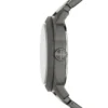 Machine Three-Hand Date Smoke Stainless Steel Watch