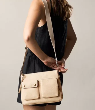 Maysen Leather Crossbody Bag