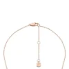 Merrit Classic Mother-of-Pearl Rose Gold-Tone Stainless Steel Pendant Necklace