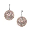 Merrit Mosaic Mother-of-Pearl Disc Drop Earrings
