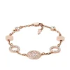 Merrit Mosaic Mother-of-Pearl Disc Station Bracelet