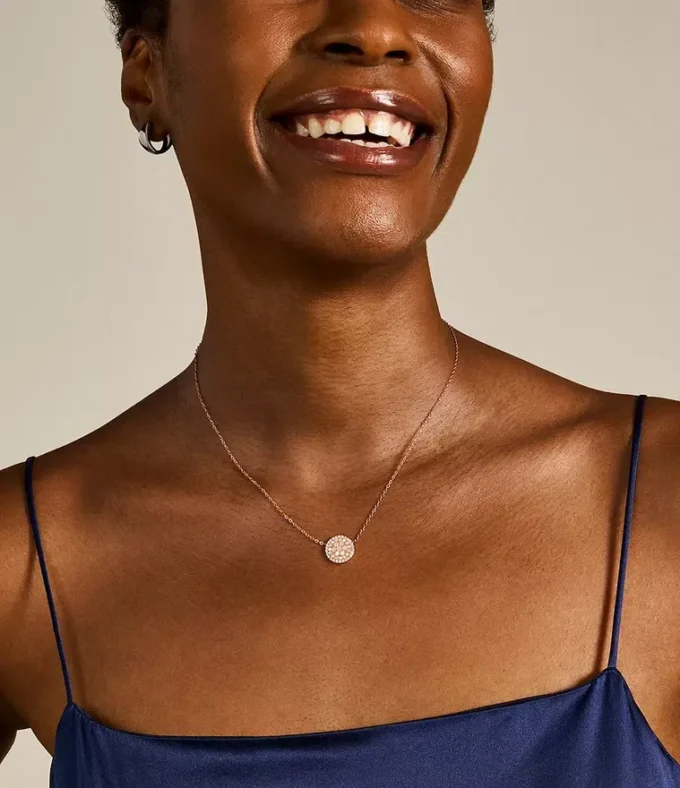 Merrit Mosaic Stainless Steel Necklace