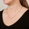 Merrit Mosaic Stainless Steel Necklace