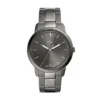 Minimalist Three-Hand Smoke Stainless Steel Watch