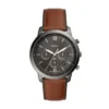 Neutra Chronograph Amber Leather Watch