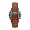 Neutra Chronograph Amber Leather Watch