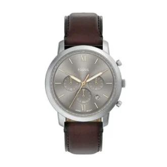 Neutra Chronograph Brown Leather Watch