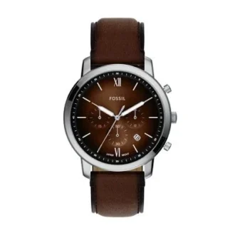 Neutra Chronograph Brown Leather Watch