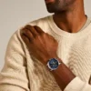 Neutra Moonphase Multifunction Brown Leather Watch