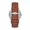 Neutra Moonphase Multifunction Brown Leather Watch