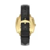 Nick Jonas x Fossil Machine Luxe Three-Hand Black Croco Leather Watch Nick Jonas x Fossil Machine Luxe Three-Hand Black Croco Leather Watch