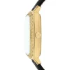 Nick Jonas x Fossil Machine Luxe Three-Hand Black Croco Leather Watch Nick Jonas x Fossil Machine Luxe Three-Hand Black Croco Leather Watch