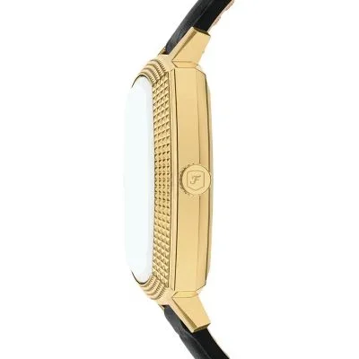 Nick Jonas x Fossil Machine Luxe Three-Hand Black Croco Leather Watch Nick Jonas x Fossil Machine Luxe Three-Hand Black Croco Leather Watch